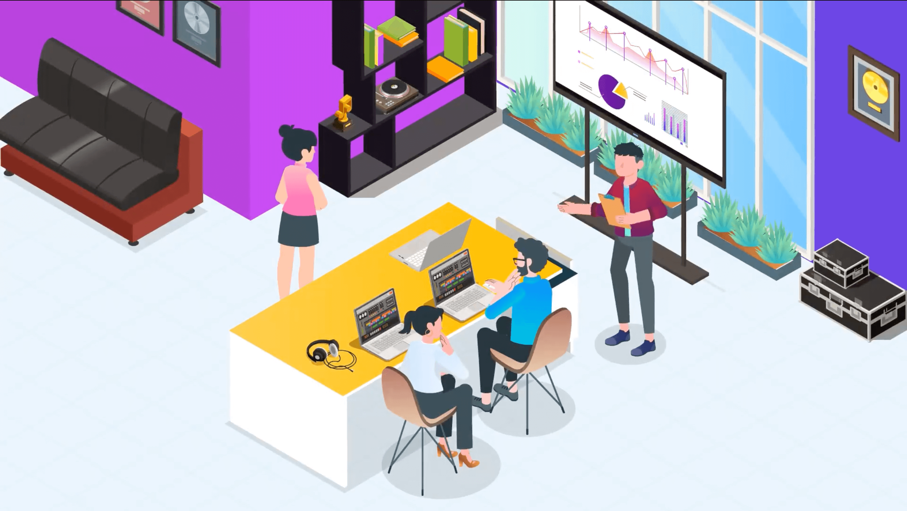 Our platform is built for the Music and Audio Visual industry